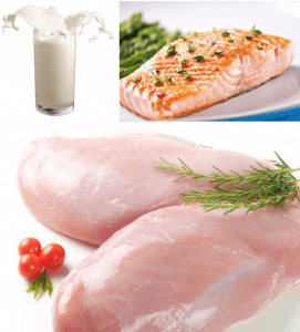 aliments regime attaque dukan