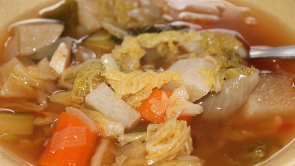 Recette pour aider à maigrir : la soupe aux choux !